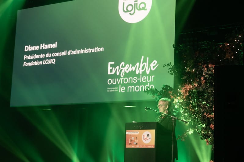 Lancement Objectif zéro carbone Fondation LOJIQ Diane Hamel