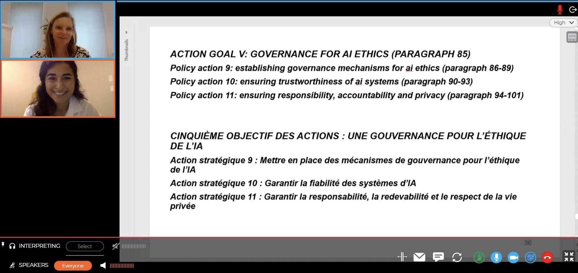 Rahija participe à une consultation sur l'éthique de l’IA à l’UNESCO