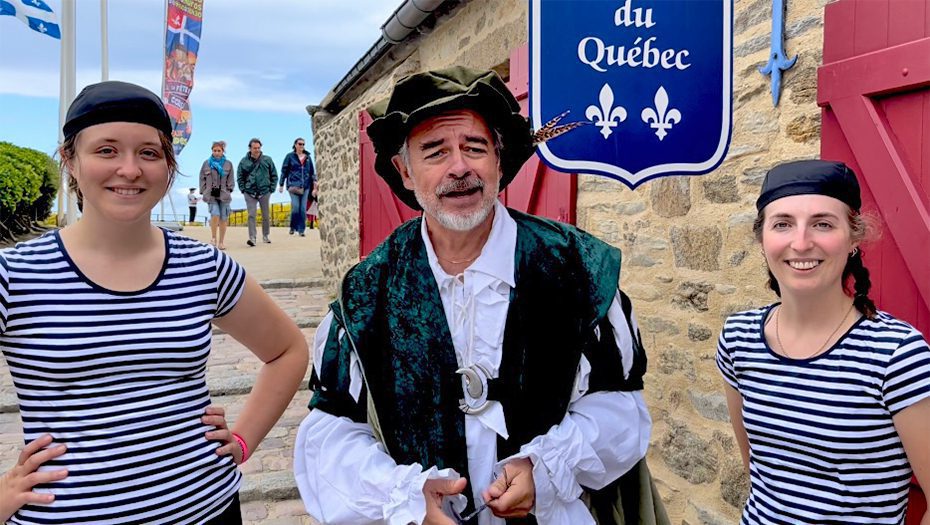 Mathilde Vachon et Camille Pellerin